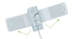 Flexible flying hinge